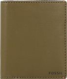 FOSSIL Joshua Vegan Cactus Front Pocket Wallet Green Moss
