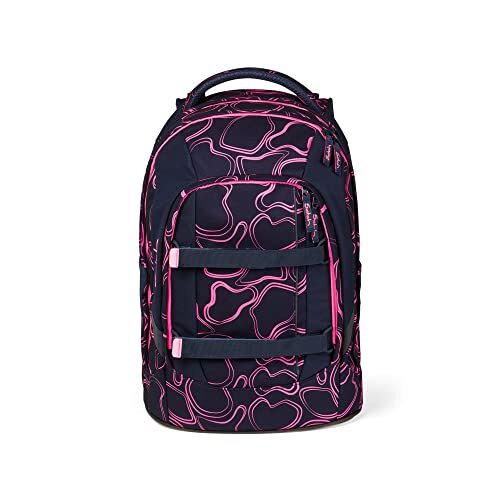 Satch Pack schoolrugzak ergonomisch, 30 liter, organisatietalentv, Pink Supreme - Roze, Eén maat, schoolrugzak