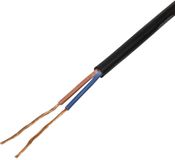 TRU COMPONENTS TRU COMPONENTS TC-13389172 Rubberkabel H05RN-F 2 x 1 mm² Zwart 100 m