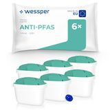 Wessper waterfilterpatroon voor kan, vermindert PFAS - 6 Stuk