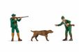 Noch Jager, geschikt voor modelbouw bosscènes, spoor 0, met de hand gekleurd, ideaal voor realistische diorama's en verzamelobjecten