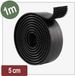 Quadrios 26CA809 Klittenband Paddenstoel (l x b) 1 m x 50 mm Zwart 1 m