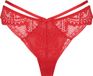 Hunkemöller Dames Lingerie String Oceana - Rood - maat 3XL