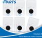 Ecovacs Deebot X2 Combo Sacs d'aspirateur (6 Pièces, Plus.Parts® alternative à DDB030028)