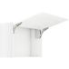 Häfele Ferrure de relevage FREE FLAP FORTE 3.15 pour hauteur de caisson 350 - 650 mm, Modèle G - gris