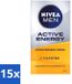 NIVEA MEN Active Energy Gezichtscrème met Cafeïne - 50 ml - Voordeelverpakking - 15 stuks