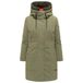 Marikoo Dames korte jas, Polyester, Maat L, Groen