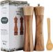 Bol Poivrier - Luxe Poivre et Sel Moulin Set - Premium Qualité - Bois - 21.50 cm