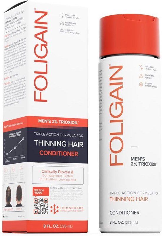 FOLIGAIN - Anti-Haaruitval Conditioner voor Mannen - 236 ml