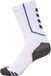 Hummel Hmlpro Training Socks Low 226913 Unisex Kinderen Wit/True Blue Gestreept Polyester