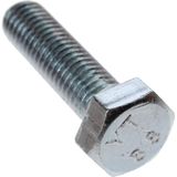 Bofix zeskantbout M6 x 45 mm staal verzinkt per 25 stuks