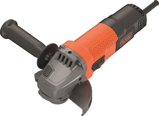BLACK+DECKER BEG110-QS Amoladora, 750 W, Negro, 115 mm