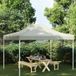 Prolenta Maison Exclusive Partytentdak, 4x3 meter, crème, 270 g/m²