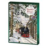 Der Räucherkerzen Der echte Räucherkerzen-Adventskalender: mit romantischem Eisenbahn-Motiv