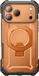Supcase UB Grip hoesje geschikt voor iPhone 17 Pro Max compatibel met MagSafe - Oranje Transparant