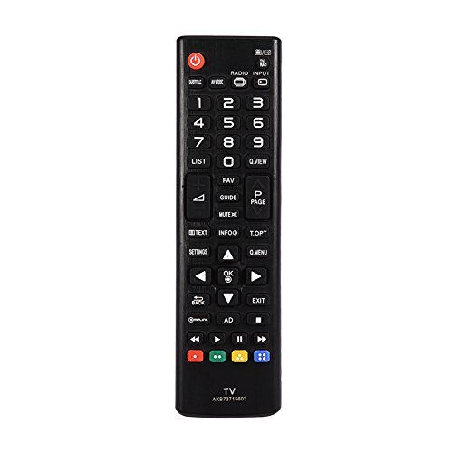 Tangxi Ideale universele afstandsbediening voor LG AKB73715603 - 42PN450b / 47lN5400 / 50ln5400 / 50PN450b - Leerfunctie
