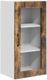 vidaXL Wandkast LUCCA, gerookt eikenhout, 40 x 31 x 80 cm
