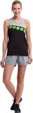 Erima 5-C Tanktop Dames - Zwart / Grey Melange / Wit | Maat: 40