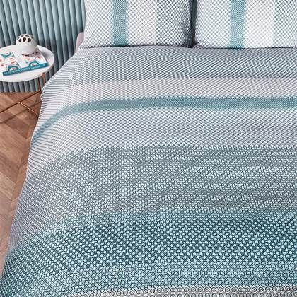 Kardol & Verstraten Retrospect Dekbedovertrek 240 x 220 cm - Blauw