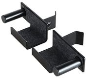BalanceFrom Multifunctionele verstelbare stroomkooi met J-haken, veiligheidsriemen en optionele LAT pull-down-bevestiging en kabelcrossover, alleen J-haken, paar