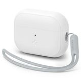 Spigen Silicone Fit Strap Case hoesje voor AirPods Pro - Wit