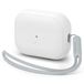 Spigen Silicone Fit Strap Case hoesje voor AirPods Pro - Wit