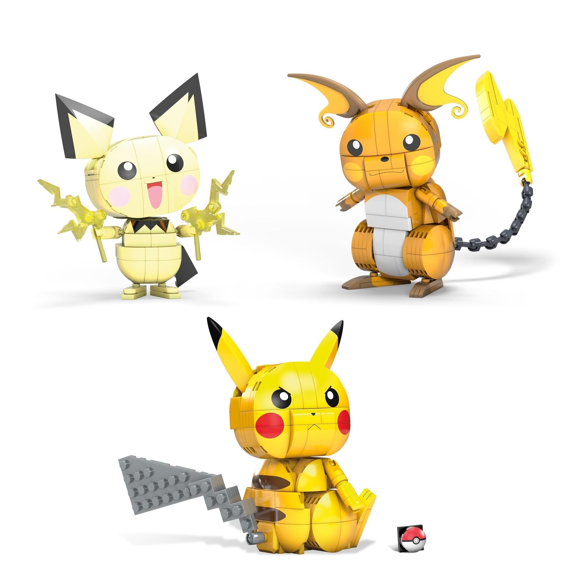 Mattel Construx Pokémon Evolutie Van Pikachu