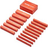 VEVOR Metrische opstelblokken 16-delige meetinstrumenten Hoogtemeterset ±0,001 inch (circa 25 µm) Precisiestaven Meetblokkenset voor frees- en tafelzaagaccessoires Houtbewerking