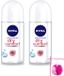 Nivea Dry Comfort Déodorant Roller - 2 stuks - 50 ml per stuk