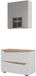 Vicco Badkamermeubelset Marelle, Wit/Artisanaal eiken, 2-delig
