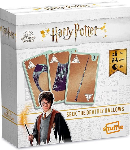 Shuffle Shuffle Kaartspel Harry Potter 12,5 X 11,5 Cm Karton 55-delig