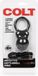 Colt California Exotic Novelties Cockring Weighted Kettlebell Ring - Zwart