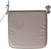 Merkloos Stof Textile Home stoelkussens - grijs - 38 x 38 x 3 cm