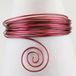 Vaessen Creative Aluminium Draad - 5mm - 10m - Donkerrood