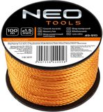 Neo tools Metselkoord 100 m Oranje Kunststof 1.5 mm