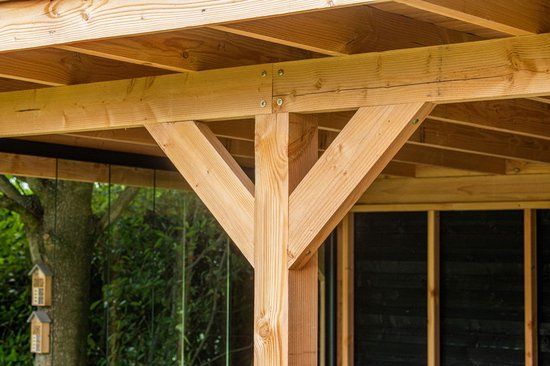 Merkloos Douglas balk 5 x 15 x 300 cm onbehandeld