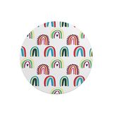 Questo Casa Ronde Digitally Printed Mouse Pad, Non-Slip Bottom, for Office and Home, Diameter: 22 cm