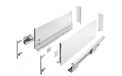 GTV Ladesysteem AXIS PRO - ladenset met volledig uittrekbare en soft-close - lengte 400 mm - hoogte 168 mm - kleur wit