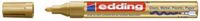 edding Paintmarker 750 oliebasis 2-4mm crea goud | 10 stuks