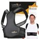LyfeFocus S1 Ademende Houdingcorrector Rugbrace, Zwart, Klein