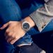 Boccia Titanium Boccia Herenhorloge Titanium Blauw Analoog Quartz Saffierglas Waterdicht 10 ATM