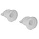 vhbw Lot de 2 filtres d'aspirateur compatibles avec les aspirateurs Vorwerk Kobold VC100 - Filtre à saleté, unité de filtration