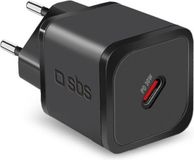 Sbs TETRGAN1C30W oplader voor mobiele apparatuur Zwart