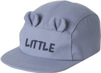 Vertbaudet Muts - baby - katje - katoen - 3-6 mnd - chambrayblauw