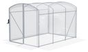 Serre - Serre pour tomates, dans laquelle on peut marcher - Châssis en acier galvanisé - Film PE transparent - 3 x 2 x 2 mètres