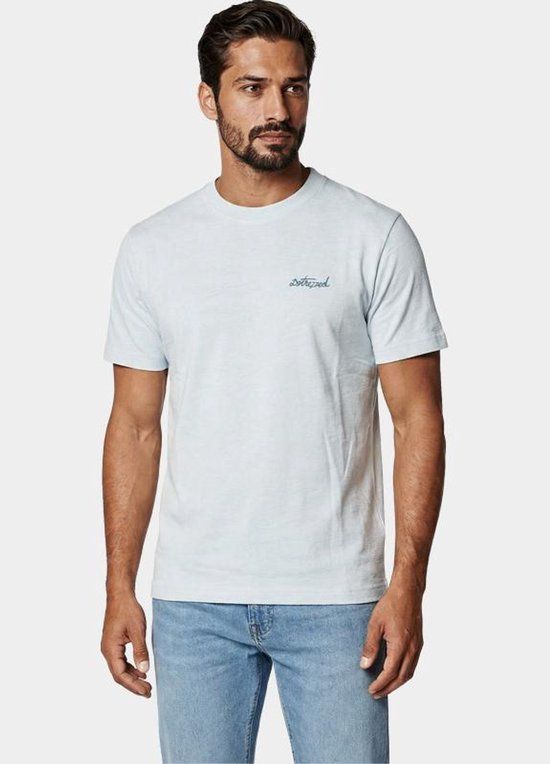 Dstrezzed Lasse Graphic Tee Heren T-shirt Lichtblauw XL