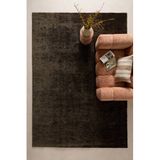 NOUS Living tapis Tiemen brun foncé (340x240 cm)