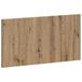 vidaXL - Wandgemonteerd - Hoofdbord - HOORN - Artisanaal - eiken - Bewerkt - hout