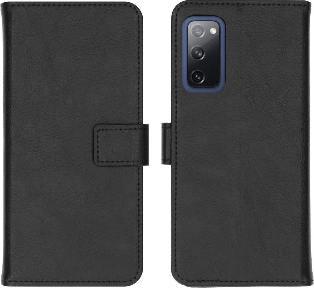 imoshion Luxe Booktype Samsung Galaxy S20 FE hoesje - Zwart - Kunstleer