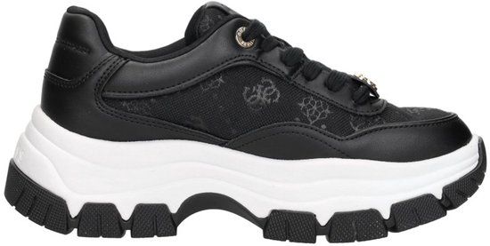 Guess Berrett 2 Sneakers Laag - Zwart - Maat 36